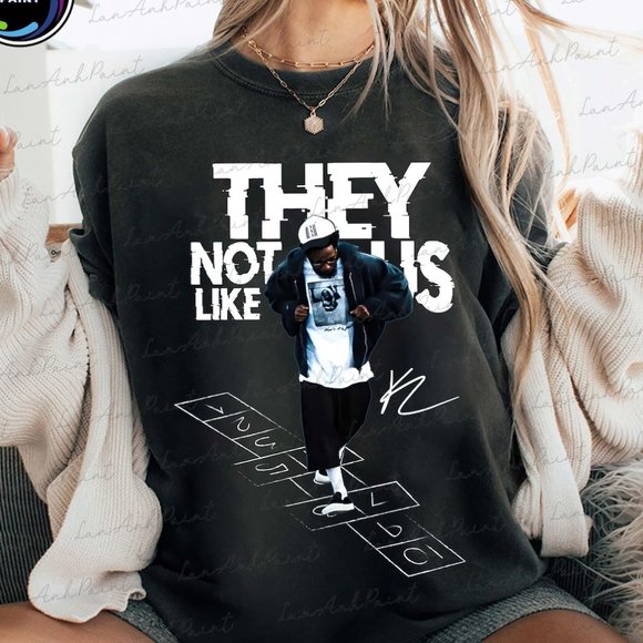 They Not Like Us" T-Shirt – Hip-Hop Inspired Merch - Picture 1 of 1